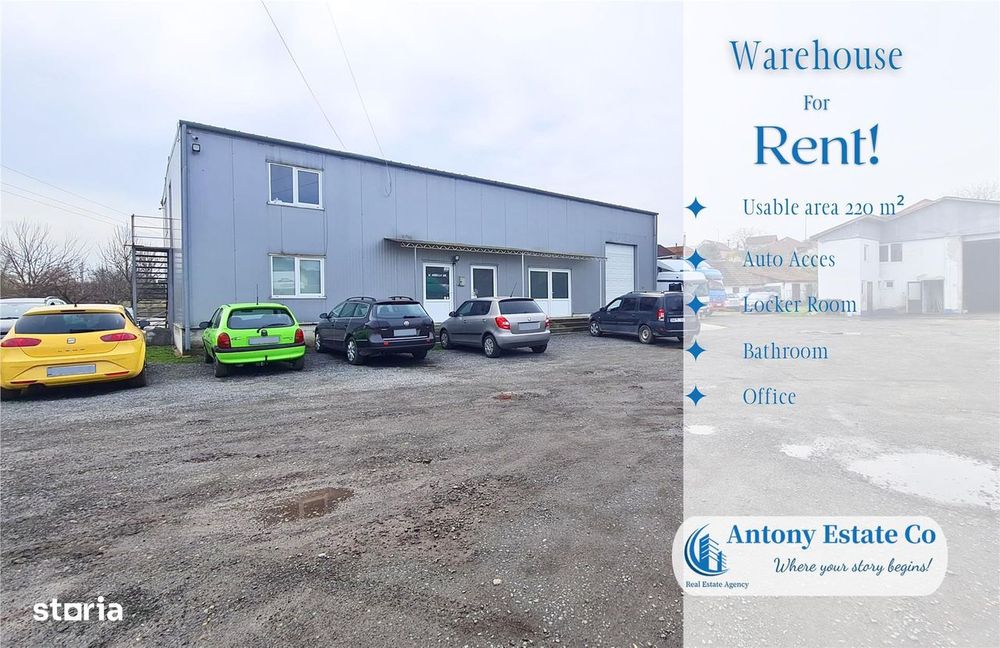 Hala de inchiriat, Depozit, Sanmartin 5 KM de Oradea
