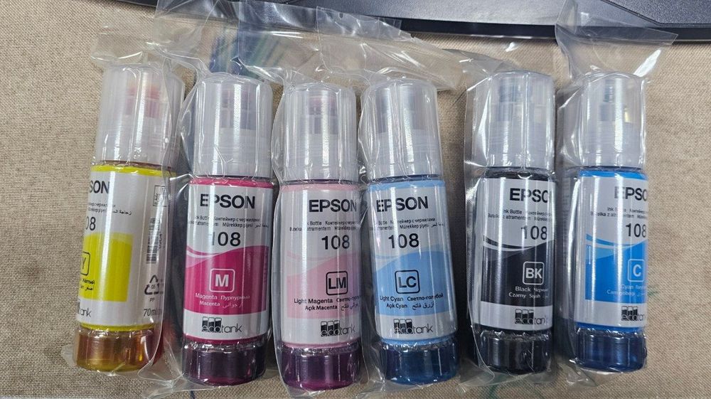 Оригиналы Чернила EPSON L8050. Series 108