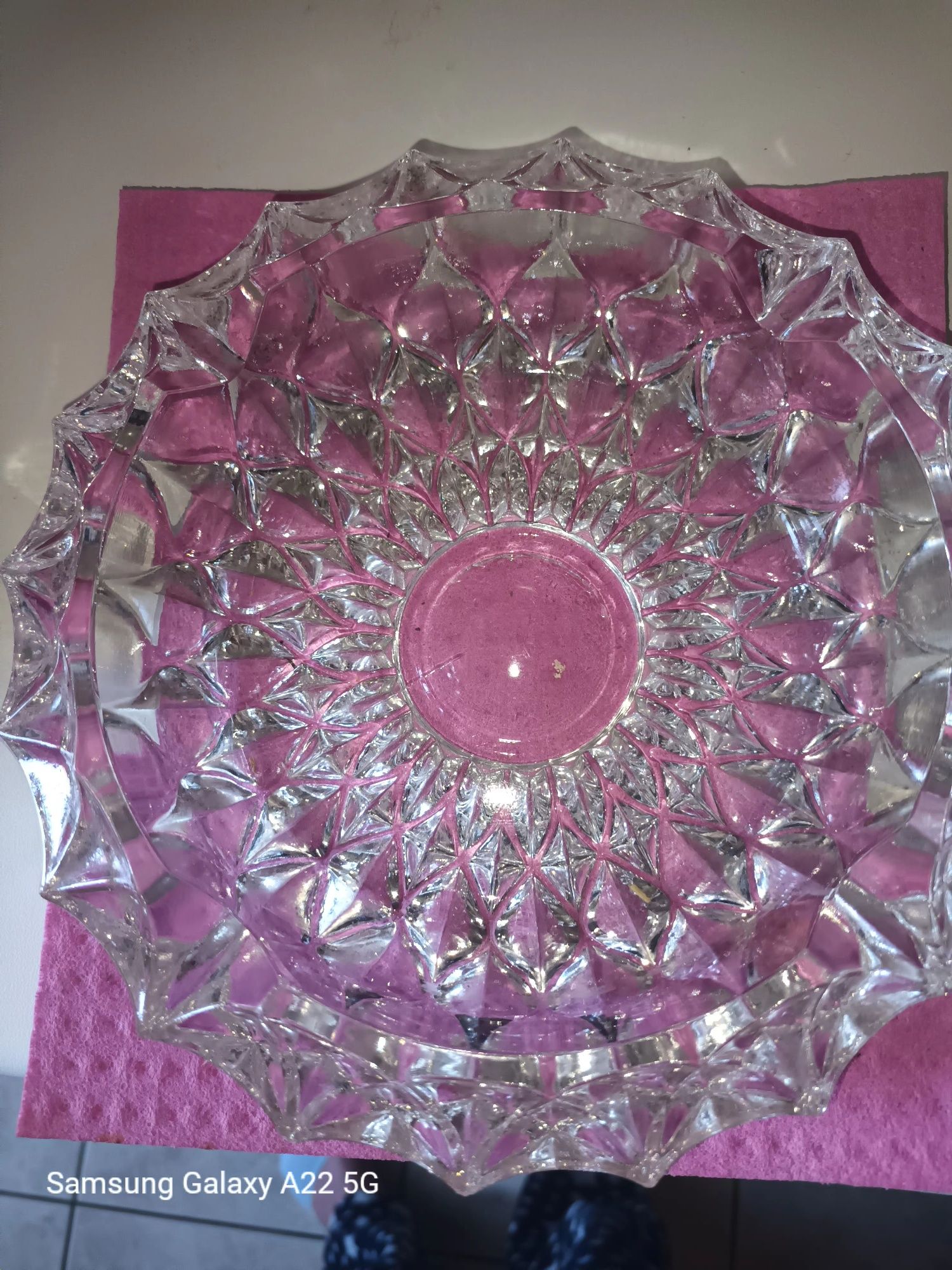 Vind scrumiera din cristal