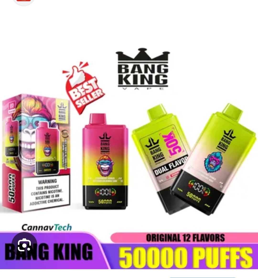 Bang King 50000 Puffs 2 Arome Reîncărcabil