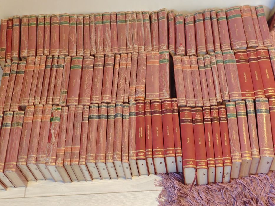 Colecția rosie Adevărul 101 cărți, Completa, 101 vol, TIPLA, NOUA