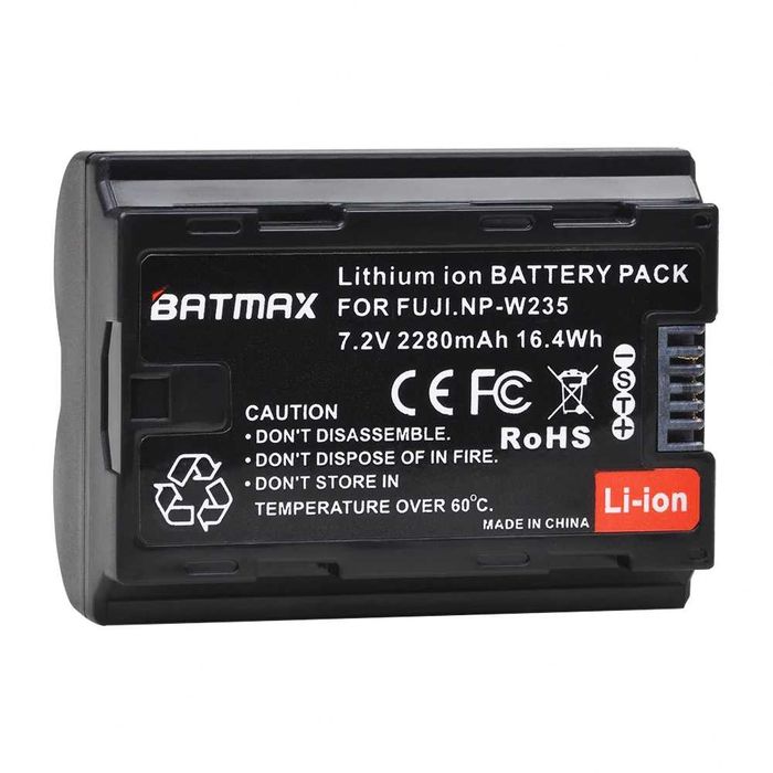 Acumulator foto 2280mAh NP-W235 Fujifilm Fuji X-T4 X-T5 GFX 100S X-H2S