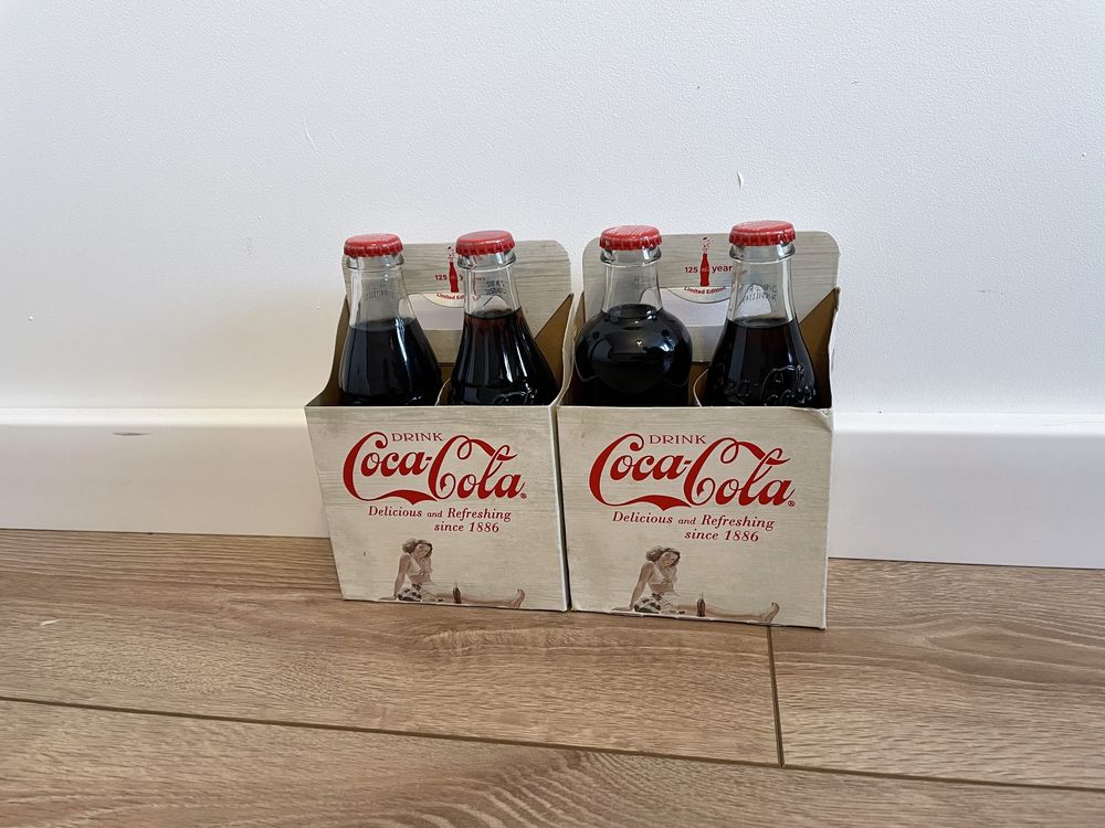 Sticle Coca Cola aniversare 125 ani colecție