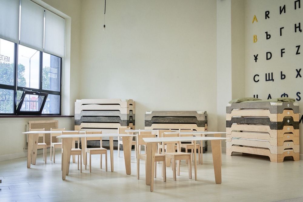 Детский стол из фанеры