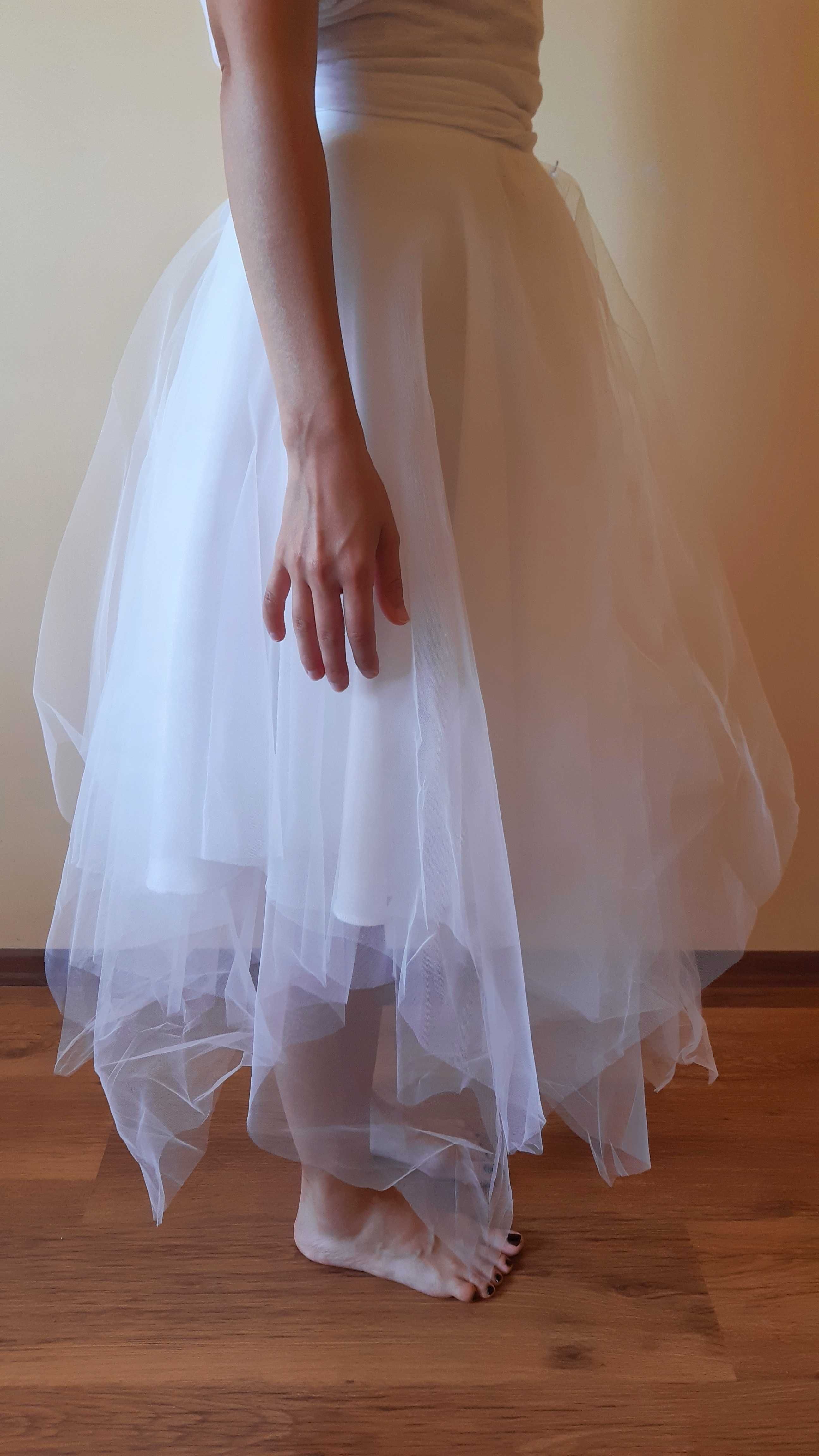 Fustă tulle asimetrică xMade (nouă)