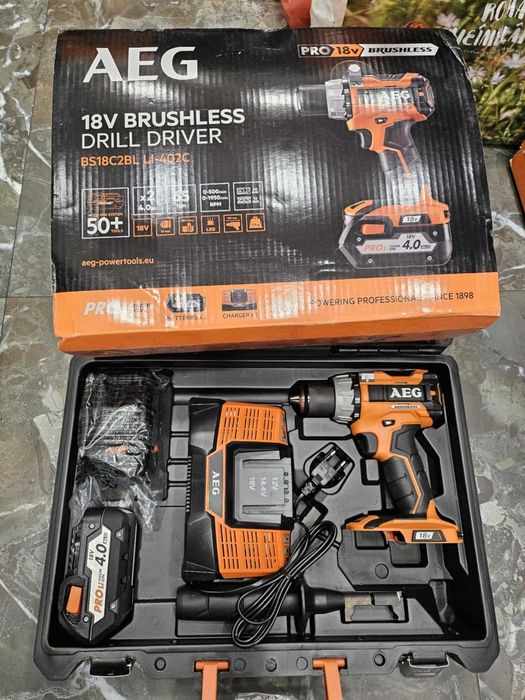 Hope Amanet P5-Burghiu compact, AEG, 18 V, Portocaliu/Negru, NOU