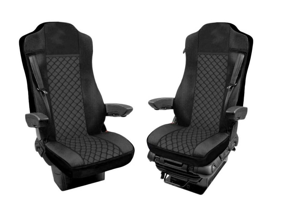 Тапицерия LKW за Мерцедес Актрос MP4 2015-21 / Actros MP4 EURO 6/Черна