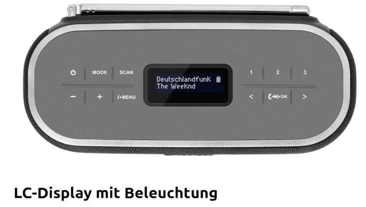 Преносимо радио TechniSat Viola BT 1, DAB+ цифрово радио