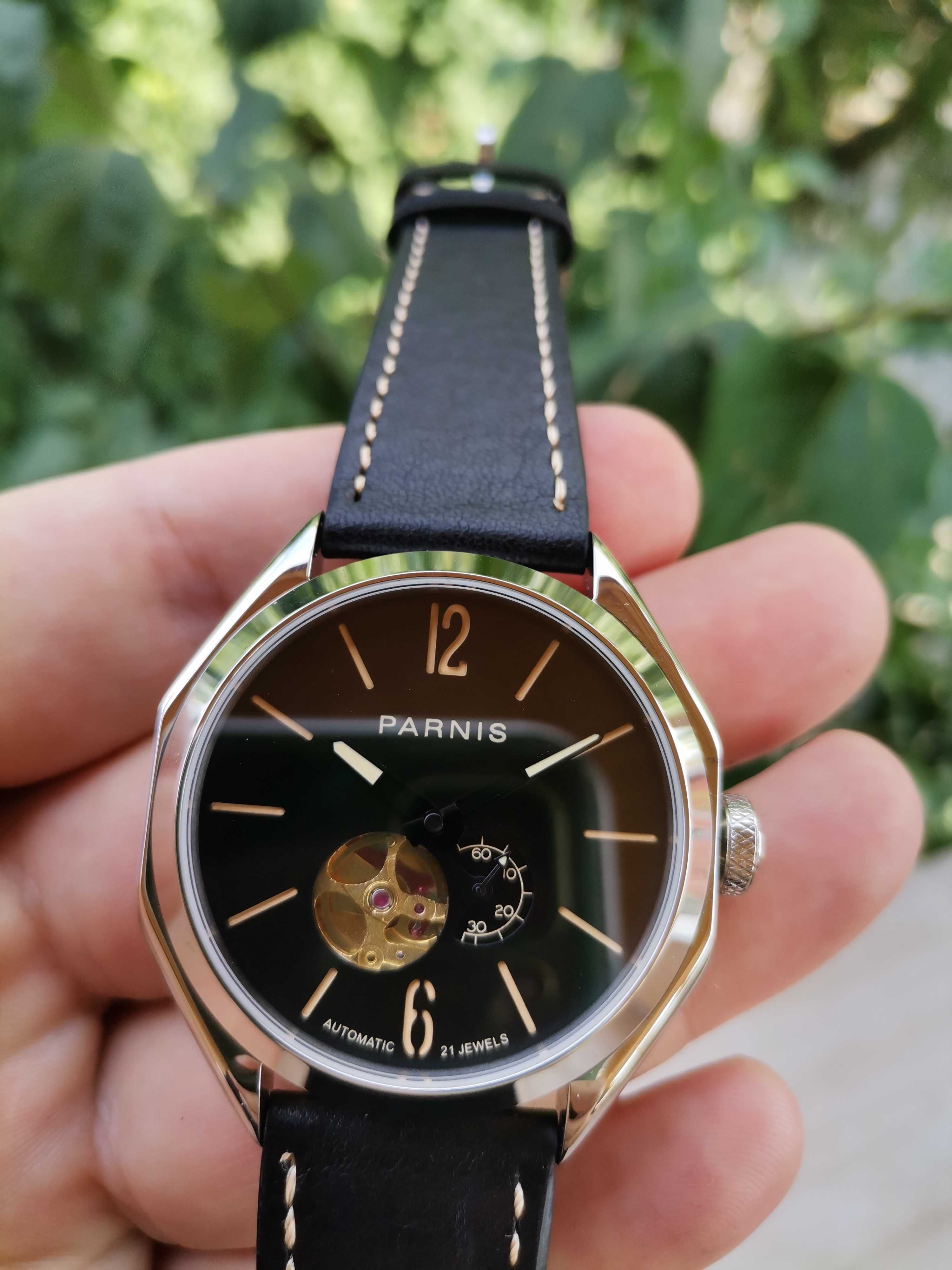 Parnis Silver Automatic 43 mm