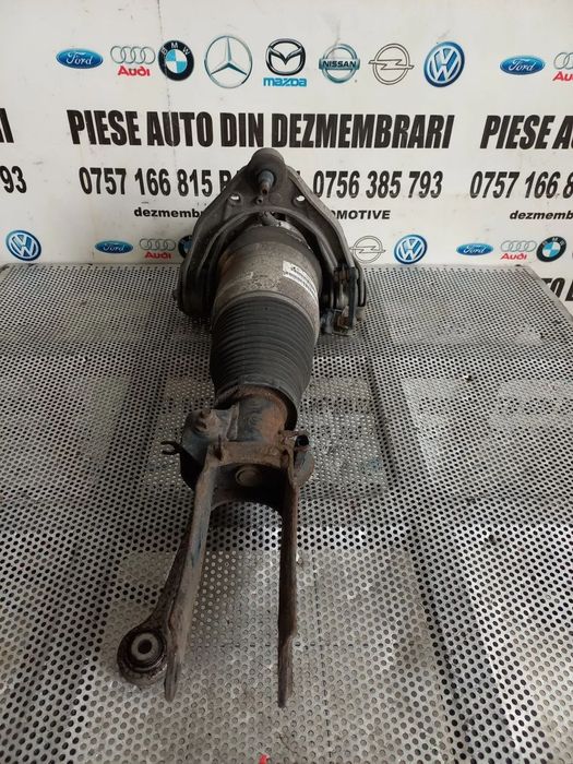 Perna Aer Amortizor pneumatic Stanga Fata Audi Q7 4L Cod 7LB Testata - Dezmembrari Arad