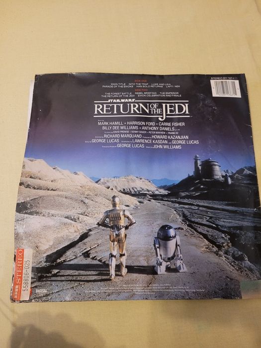 Vinil Star Wars Return of The Jedi