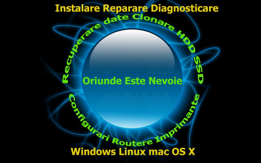 Instalare Reparare Windows XP 7 8 10 11 macOS X Linux Recuperare Date