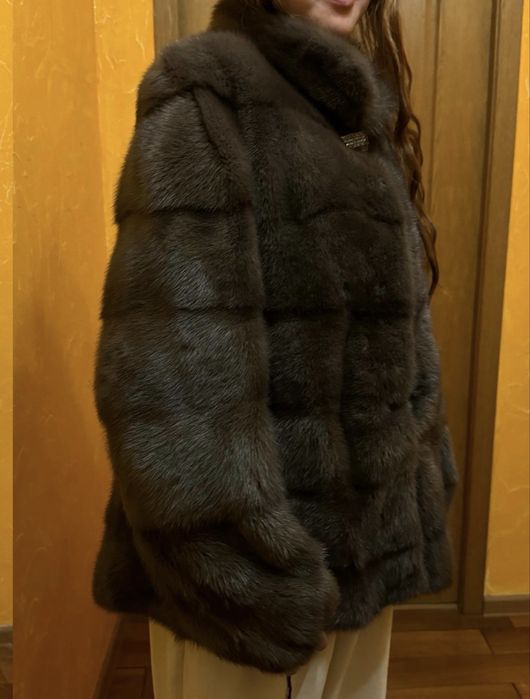 Шуба норковая натуральная