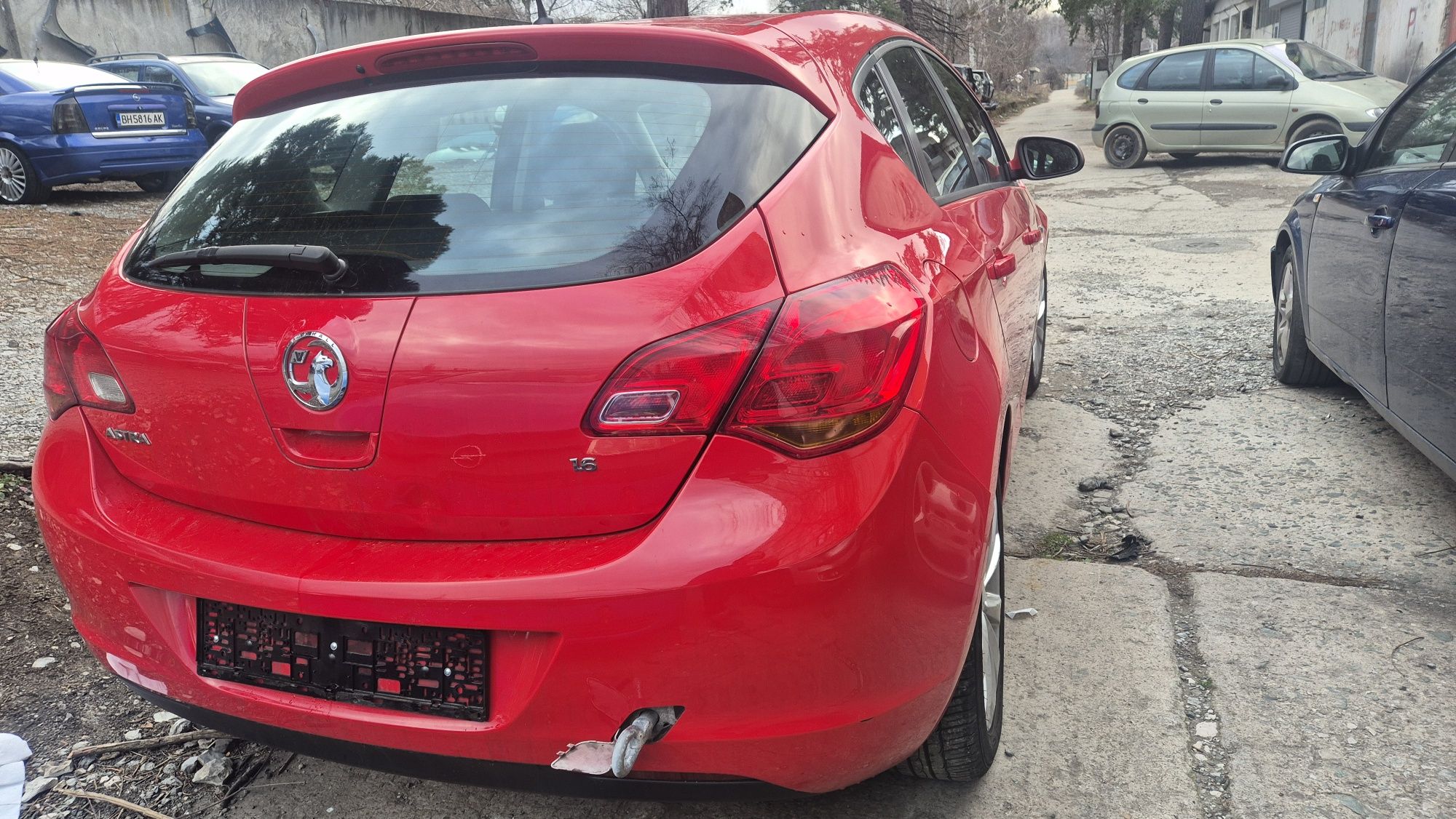 Опел астра j 1.6i 115ps A16xer 2012г