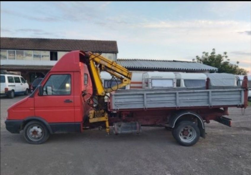 Iveco Daily 2,8 cu macara, basculabil 5500euro