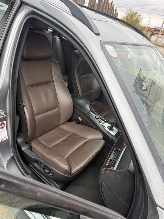 Кожен комфортен салон БМВ Е61 напа кожа