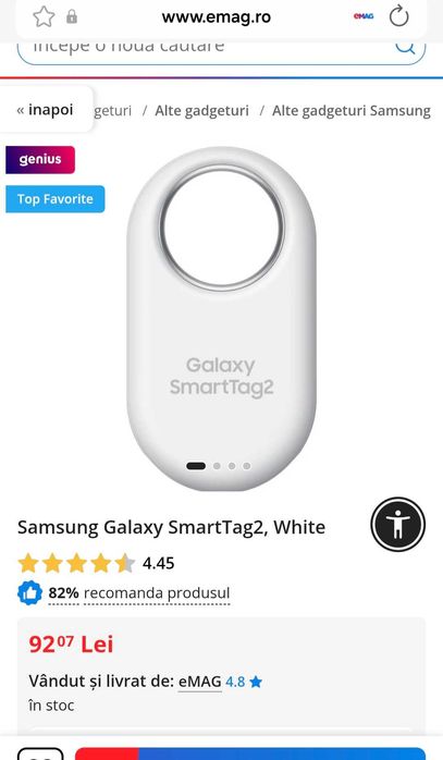 Samsung Galaxy Smart Tag 2 Nou!