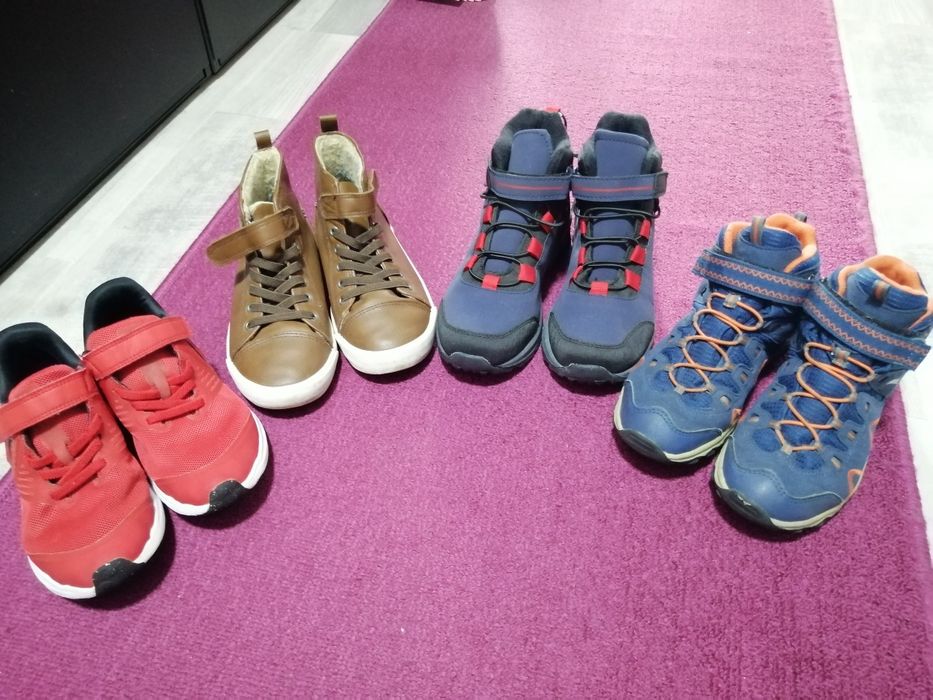 Lot încălțăminte ghete bocanci Adidași Nike H&M nr 33 - copii