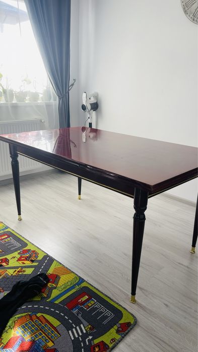 Vand masa extensibila din lemn masiv