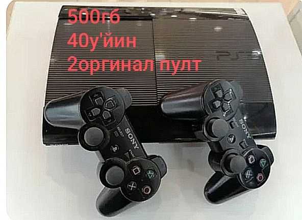 Ps3 500гб 2оргинал пулт 35у'йин Sony PlayStation 3 . 4