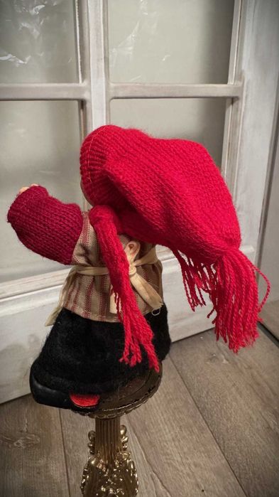 Paul Bonner Норвегия–Коледна  малка кукла! 1960г Коледен декор!