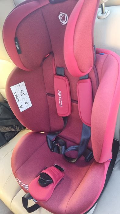 Scaun auto Premium, rotativ 0-36 kg Coccolle Mydo Dahlia red