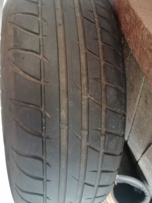 Vand set 4 jante cu 3 anvelope de vara