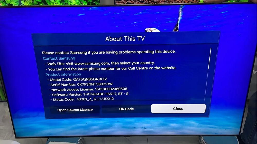 Продается Телевизор Samsung Neo Qled QN85D. 75 диагональ