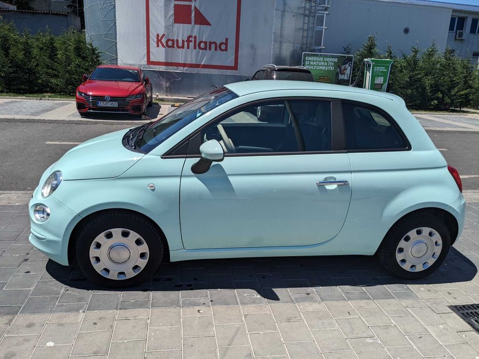 Fiat 500 / 1.2 69cp / Automat / 2019 /  53893 km