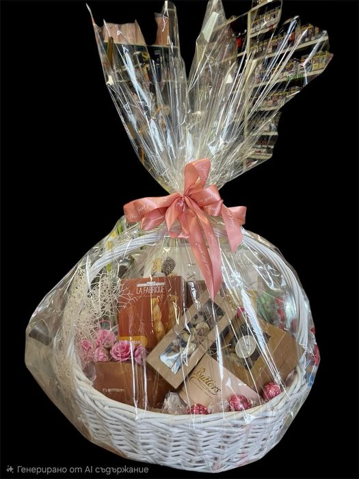 Подаръчна коледна  кошница