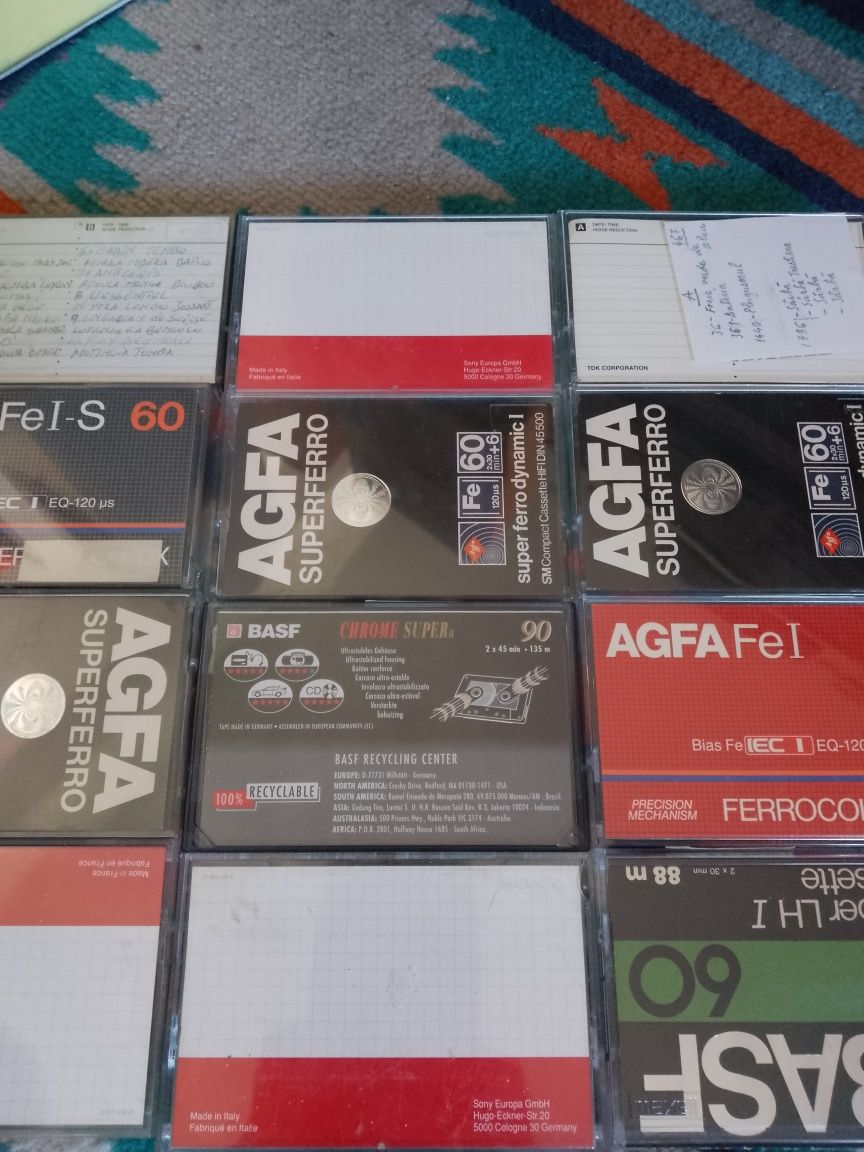 Casete audio pentru reimprimare !