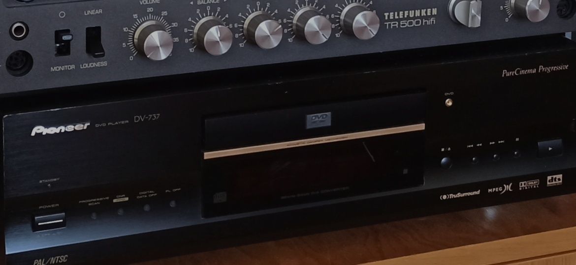 Vând linie audio Technics/Telefunken/Pioneer