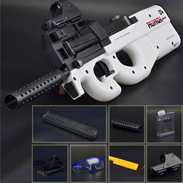 P90 WhITE CS GO Орбиз (ORBEEZ) детский пистолет-пулемет (Керамбит)