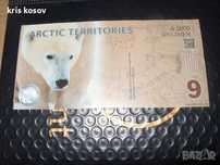 9 полярени долара Арктически територии 2011 г Specimen