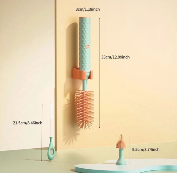 1 set kit de perie electrică pentru biberoane
