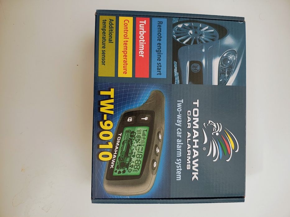 Alarma cu pornire si pager Tomahawk TW 9010
