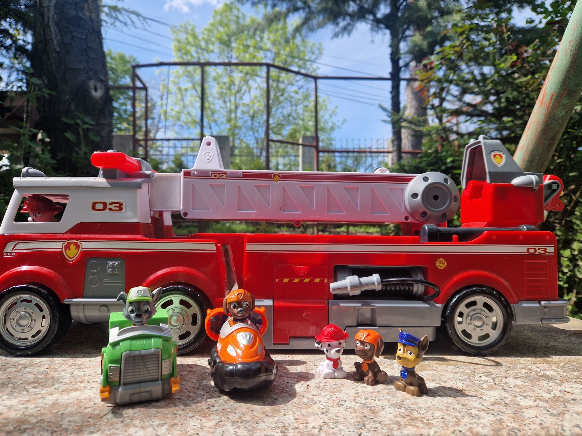 Пожарна кола Paw patrol