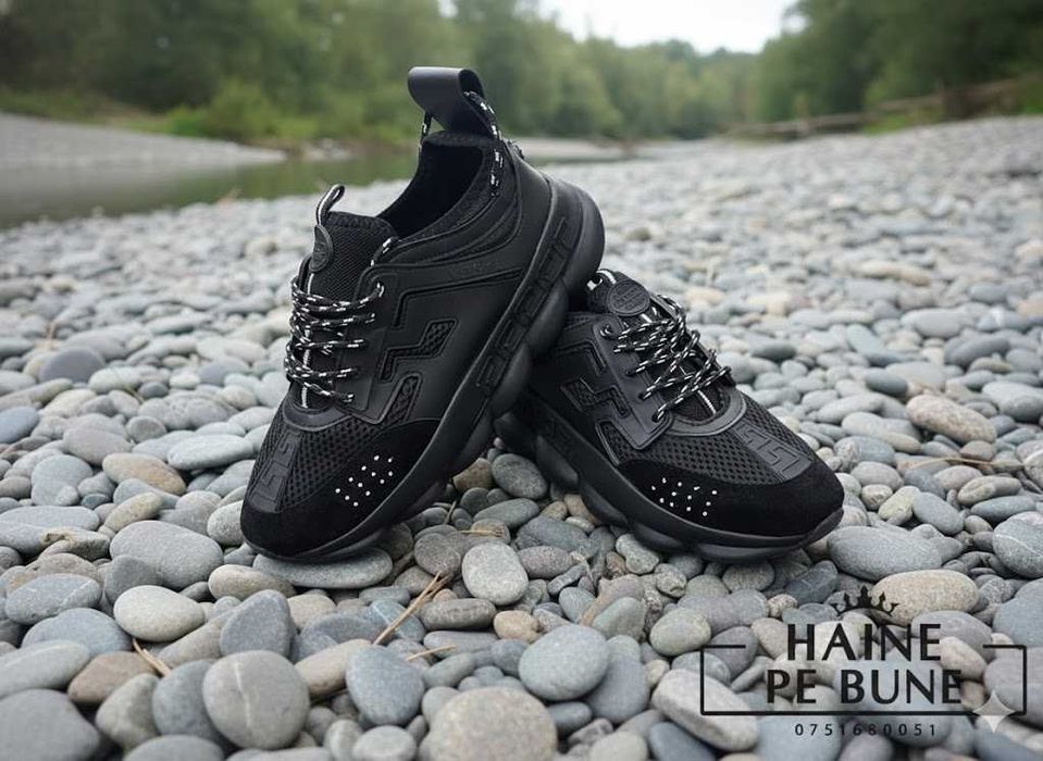 Adidasi Versace Chain Reaction - Adidasi Fete Baieti