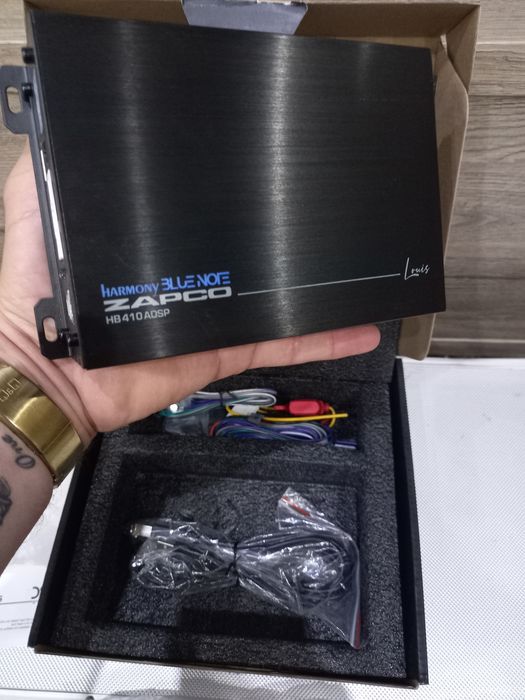 Звуков Процесор DSP ZAPCO HB410ADSP +DRC_Чисто Нов !!!