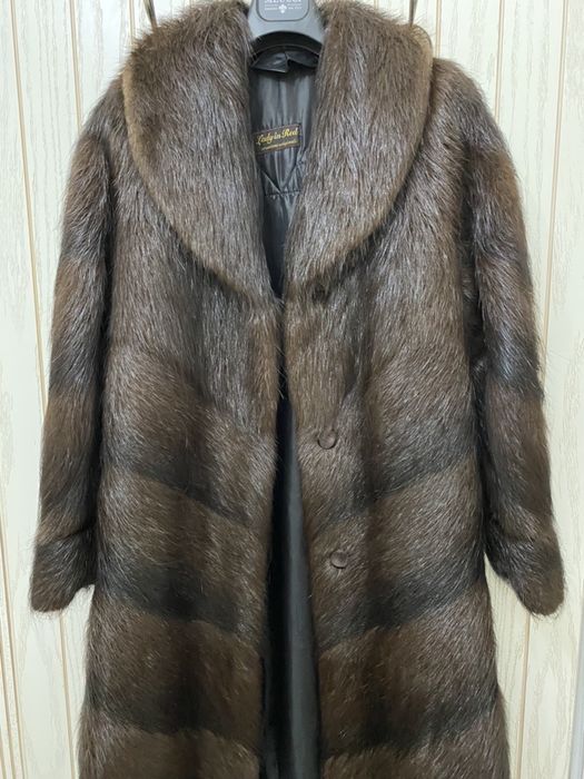 Шуба нутри мех российский, новая