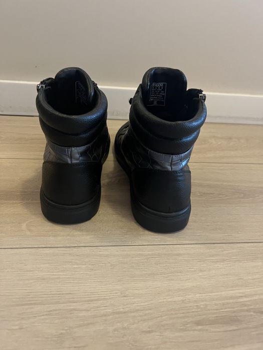 Оригинални високи кецове Armani Jeans