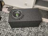 Se vinde subwoofer +amplificator