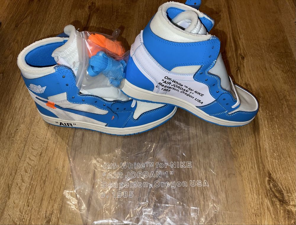 Jordan 1 Off White UNC