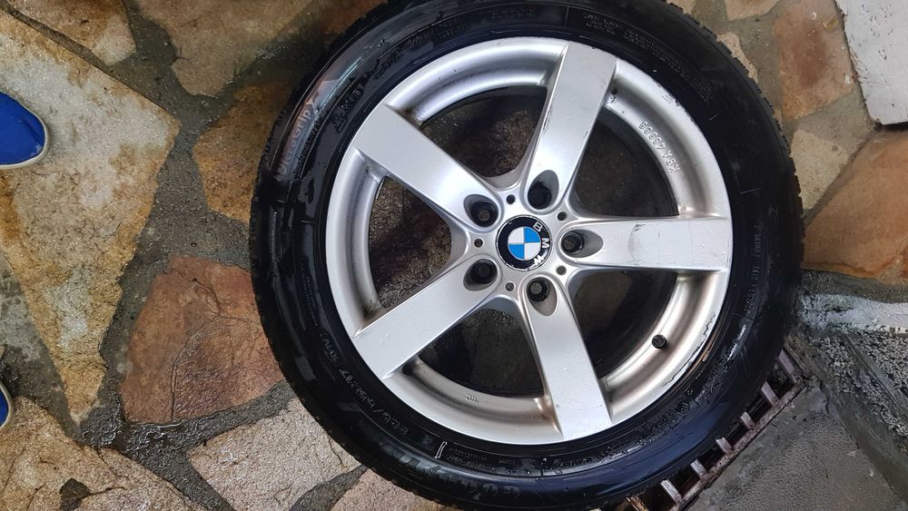 Джанти за BMW със зимни гуми Goodyear