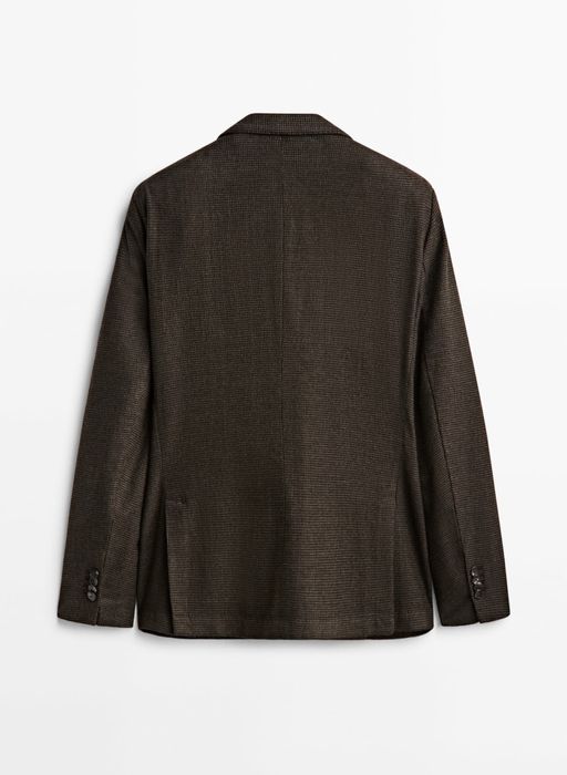 Sacou pepit Massimo Dutti