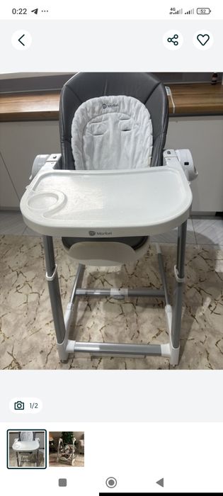 Детский стол шезлонг 3в1