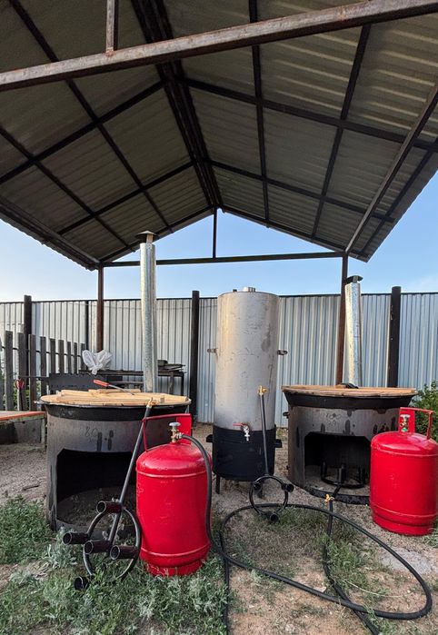 Аренда  Казан - Ошак , титан. Бетономешалка