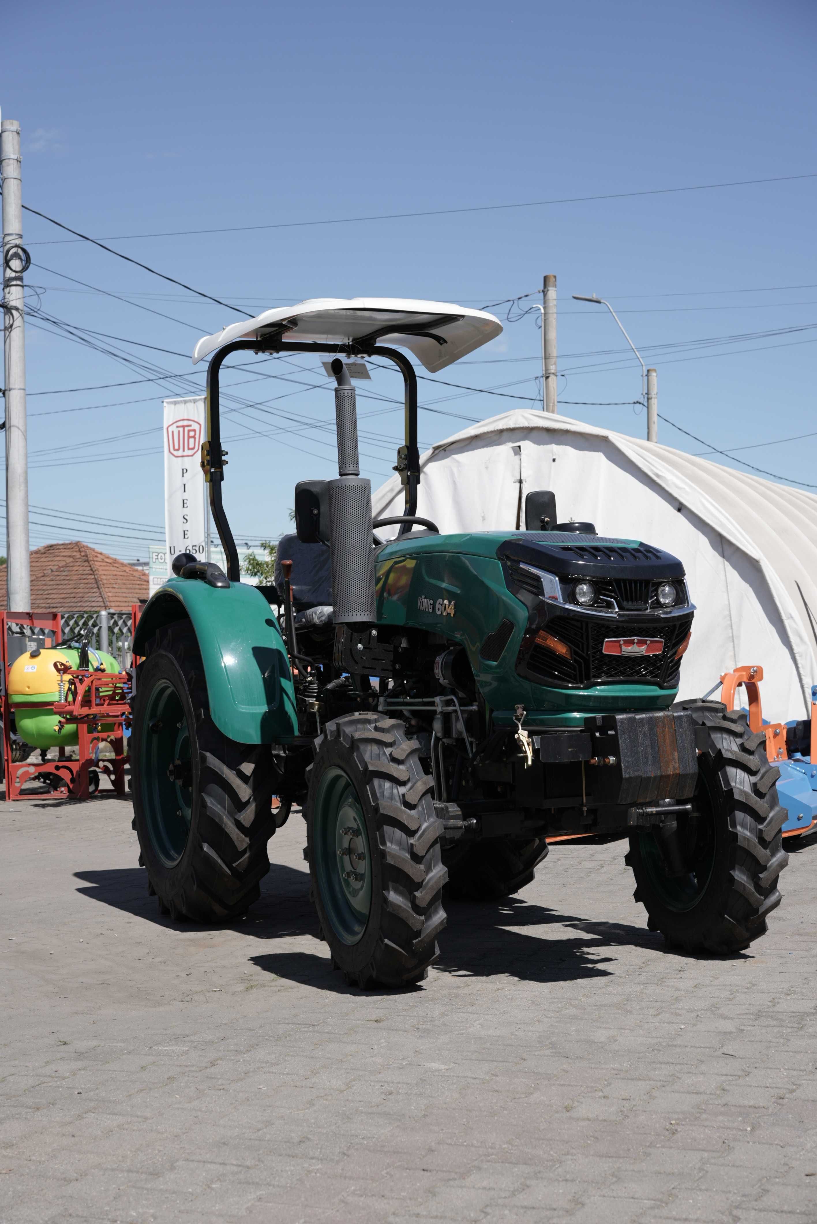 Tractor 60 CP Konig 604 semi-cabină 4×4