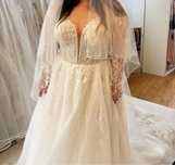 Rochie de mireasa marime XXL sau XL