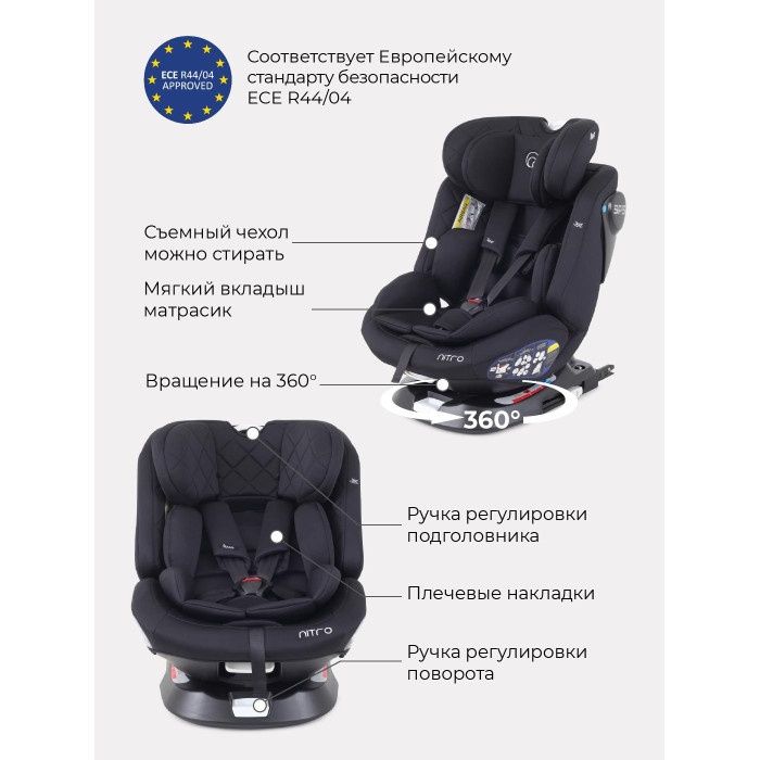 Автокресло Rant Nitro
isofix